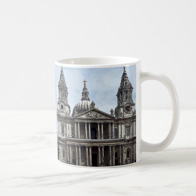 Taza De Café La catedral de San Pablo (Derecha)