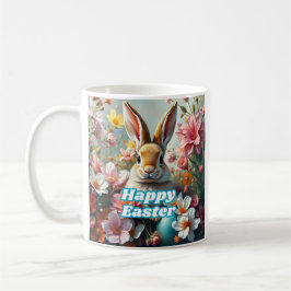 Taza De Café La caza moderna de huevos de Pascua