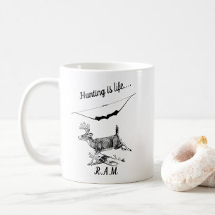Taza De Café La Caza Personalizada Es Vida 3