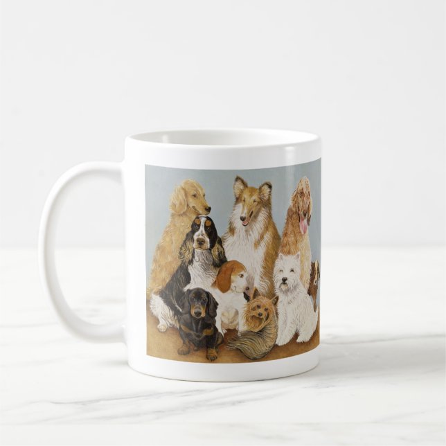 Taza De Café La cena de los perros (Izquierda)