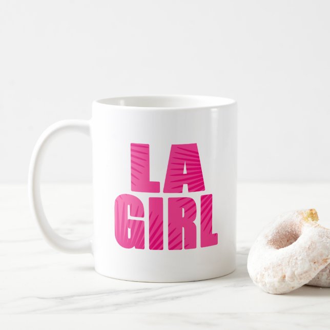 TAZA DE CAFÉ LA CHICA (Con donut)
