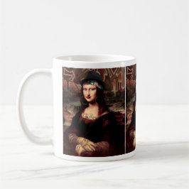 Taza De Café La Chola Mona Lisa