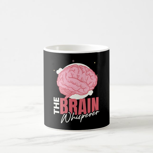Taza De Café La ciencia de la neurología del susurro cerebral (Centro)