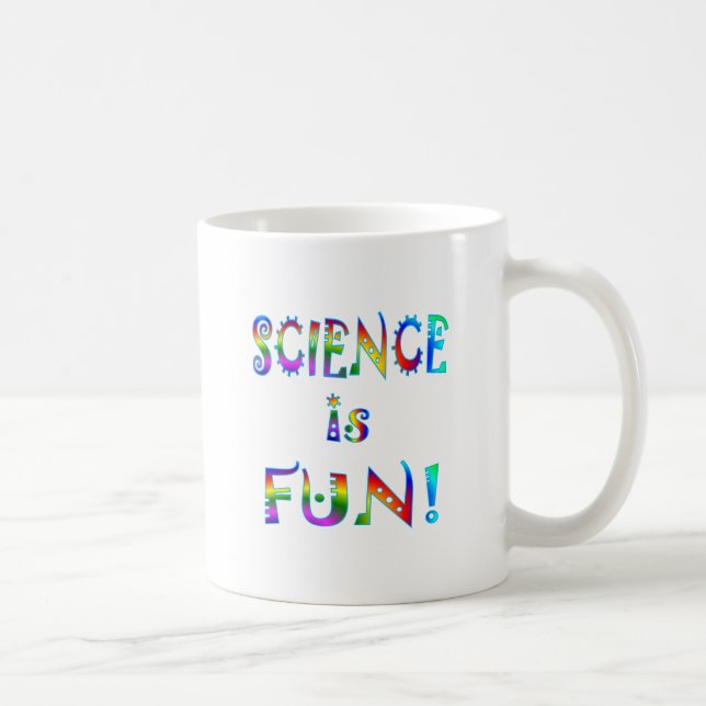 Taza De Café La ciencia es diversión (Derecha)