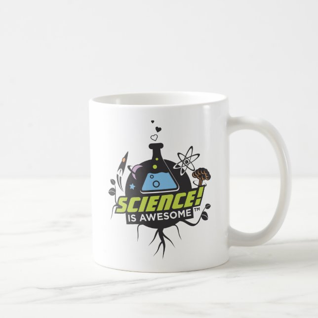 Taza De Café La ciencia es impresionante (Derecha)