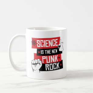 Taza De Café La ciencia es la nueva roca del punk