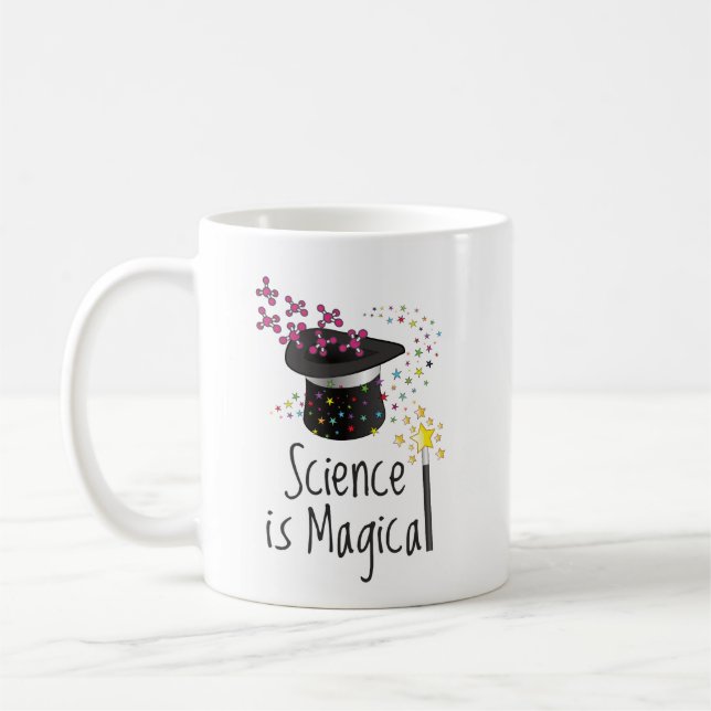 Taza De Café La ciencia es mágica (Izquierda)