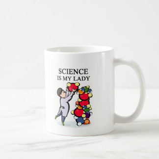 Taza De Café La CIENCIA es mi señora