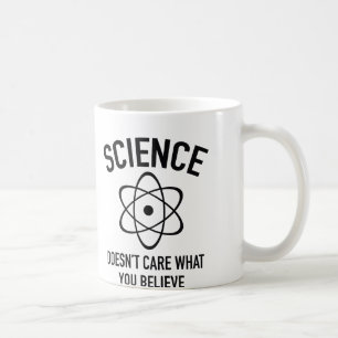 Taza De Café La ciencia no cuida lo que usted cree adentro