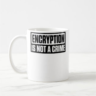 Taza De Café La Cifrado No Es Un Delito