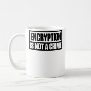 Taza De Café La Cifrado No Es Un Delito
