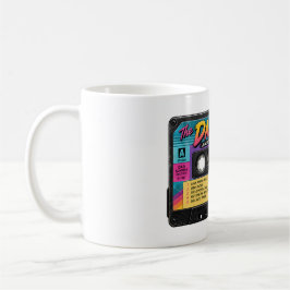 Taza De Café La Cinta de Casete Retro de Los 80 "The Dad Mix"