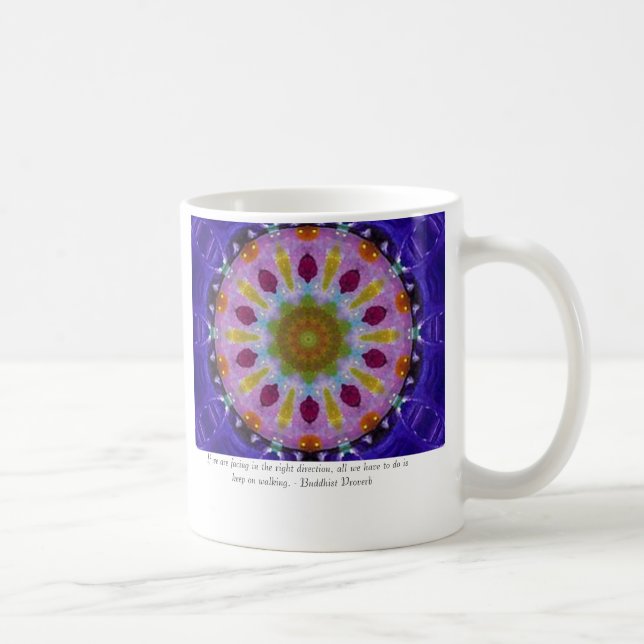 Taza De Café La cita de Buda inspira de motivación (Derecha)