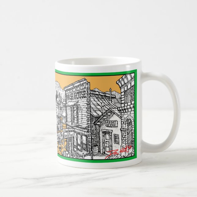 Taza De Café La ciudad de Tincup (Derecha)