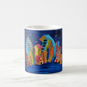 Taza De Café La ciudad flotante
