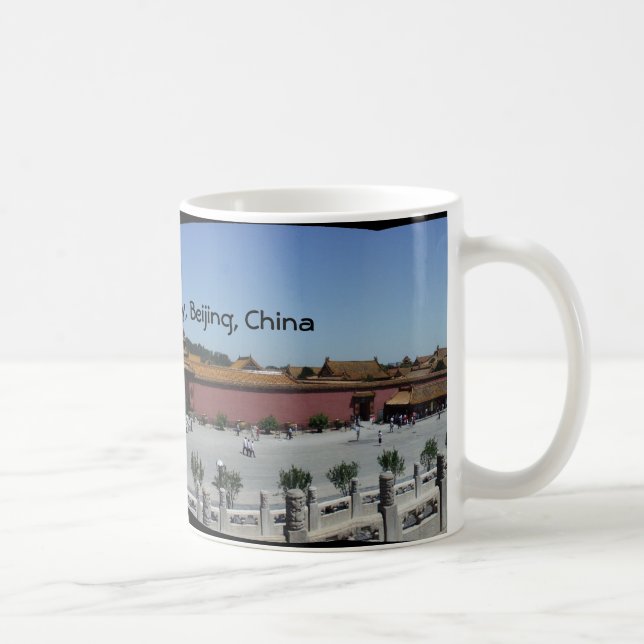 Taza De Café La ciudad Prohibida, Pekín, China (Derecha)