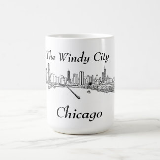Taza De Café La ciudad ventosa Chicago
