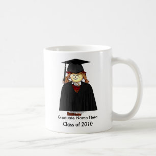 Taza De Café La clase de 2010 añade la imagen graduada