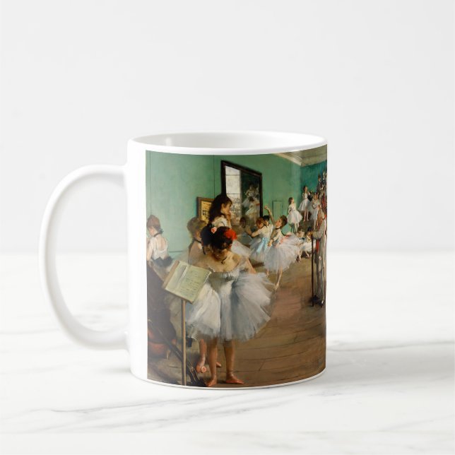 Taza De Café La clase de danza de Edgar Degas (Izquierda)