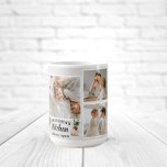 Taza De Café La cocina de las Abuelas y las Fotografías Collage<br><div class="desc">¿Buscando el regalo perfecto para tu abuela, o para cualquiera que ame pasar tiempo en la cocina? ¡No hay más que ver este producto único y de personalizable! Con un hermoso collage de tus fotos favoritas, este diseño seguro captará tus recuerdos y las hará duraderas. Y con la encantadora frase...</div>