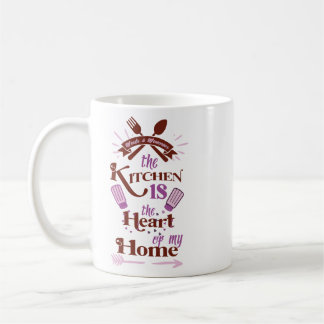 Taza De Café La cocina es el corazón de mi casa