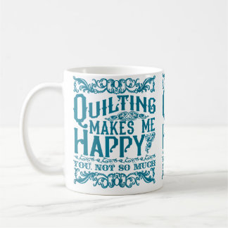 Taza De Café La Colcha Me Hace Feliz - Tú No Tanto Chiste Col