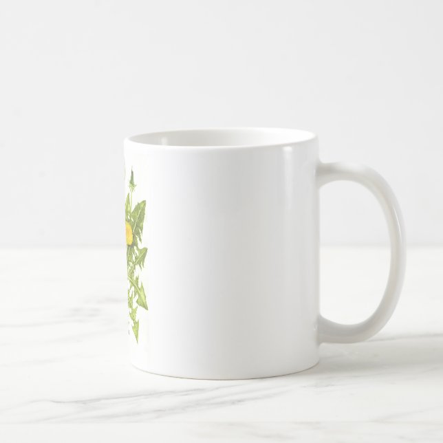 Taza De Café La colección del diente de león (Derecha)