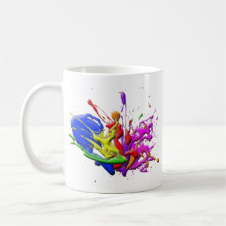 Taza De Café La colección The splatter mug