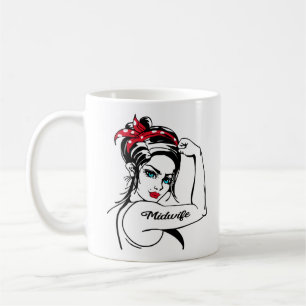 Taza De Café La Comadrona Rosie The Riveter Pin Up