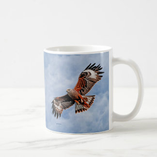 Taza De Café La cometa roja en aumento