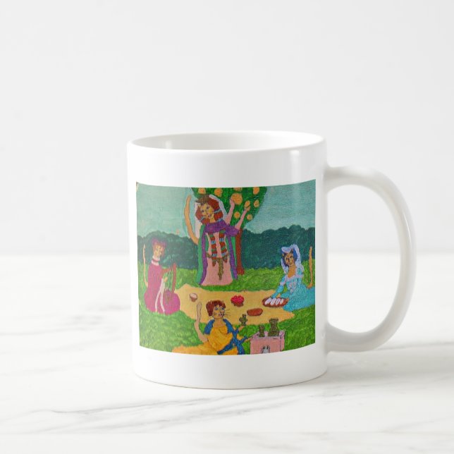 Taza De Café La comida campestre de las señoras (Derecha)