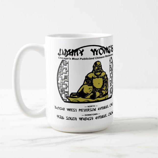 Taza De Café La comida cantonesa de Jimmy Wong, Chicago, IL (Izquierda)