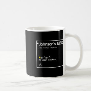 Taza De Café La comida vegetariana no es vegana, una estrella