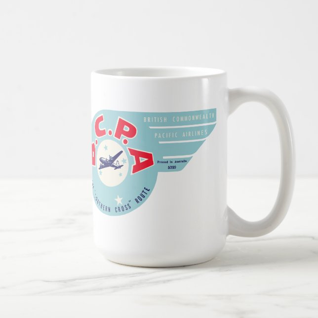 Taza De Café La Commonwealth británica Pacific Airlines del (Derecha)