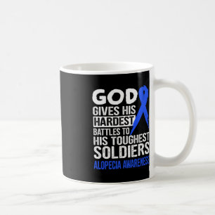 Taza De Café LA CONCIENCIA ALOPECIA DE los soldados más duros d