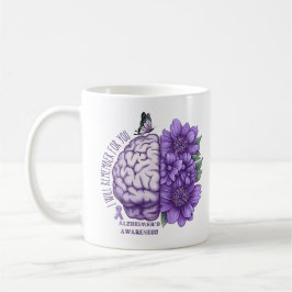 Taza De Café La conciencia de Alzheimer que recordaré por ti