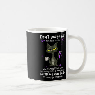 Taza De Café La Conciencia De La Fibromialgia No Me Juzga Usted