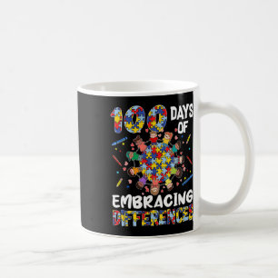 Taza De Café La concientización acerca del autismo suave abraza