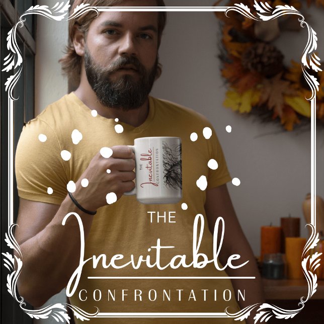 Taza De Café La confrontación inevitable (The Inevitable Confrontation cover from The Beekeeper Store)