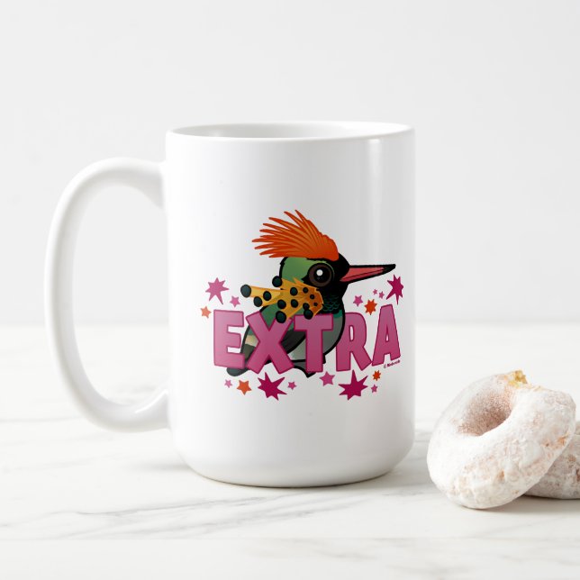 Taza De Café La Coqueta con Tufted es *EXTRA* (Con donut)