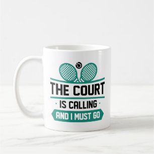 Taza De Café La Corte Está Llamando Y Debo Ir