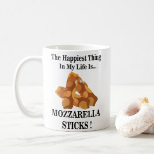 Taza De Café La cosa más feliz de mi vida son los palitos de mo