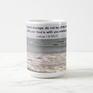 Taza De Café La costa del océano Atlántico no tiene miedo de la