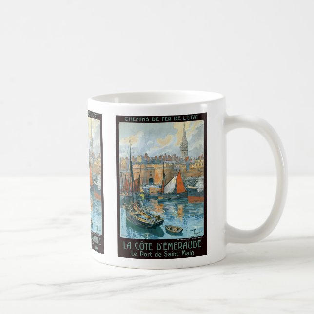 Taza De Café La Côte d'Émeraude (Derecha)