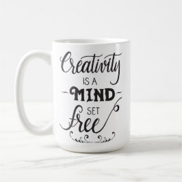 Taza De Café La creatividad es un juego de mentes libre