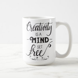 Taza De Café La creatividad es un juego de mentes libre