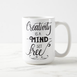 Taza De Café La creatividad es un juego de mentes libre