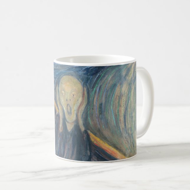 Taza De Café La crema de Munch (Anverso derecho)