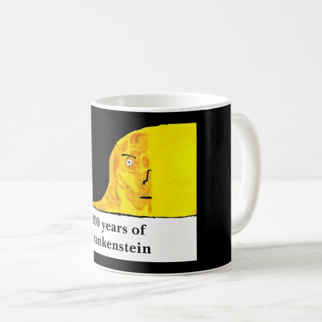 Taza De Café La criatura de Frankenstein (Anverso derecho)