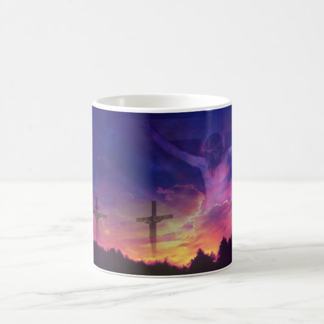 Taza De Café La crucifixión del Jesucristo (Centro)